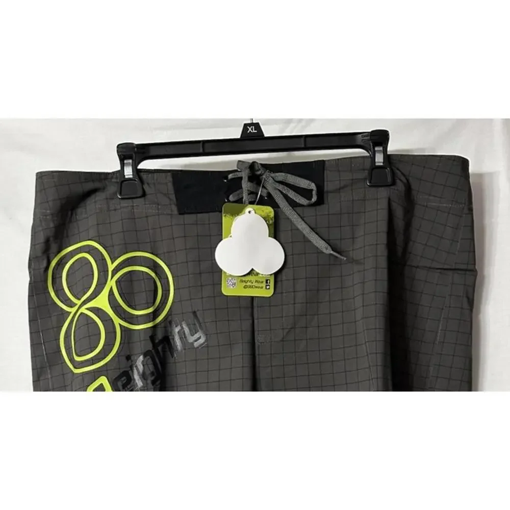 NWT 8eighty Hurricane Mens P-D880 Gray Board‎ Shorts Swimming Trunks Size 36